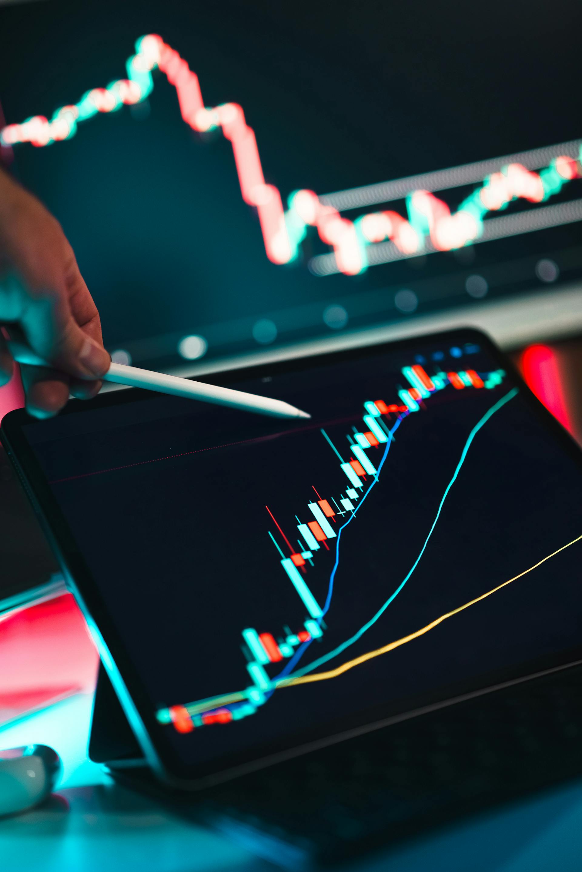 A stock chart | Source: Pexels